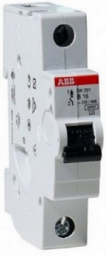 Выключатель автоматический ABB SH201L 1п 20А B 4.5кА картинка
